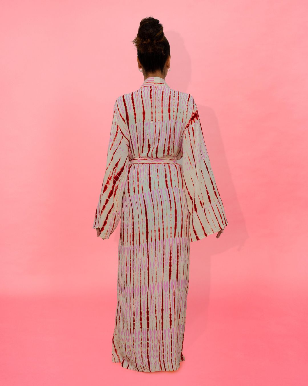 KIMONO MALAKA ROSE - Kimono long