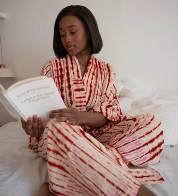 ATTA SET ROUGE ROSE Ensemble Pantalon