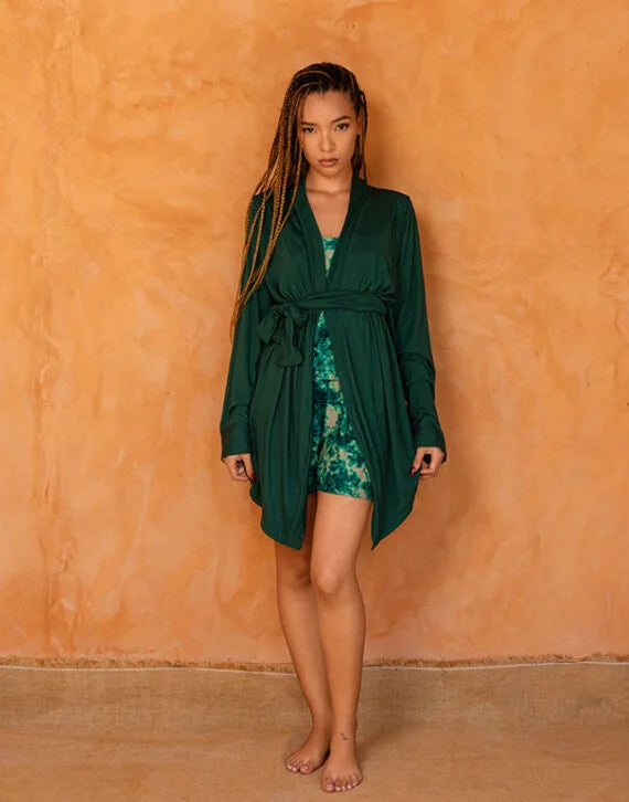 SIRA SET VERT - Ensemble 3 pièces short