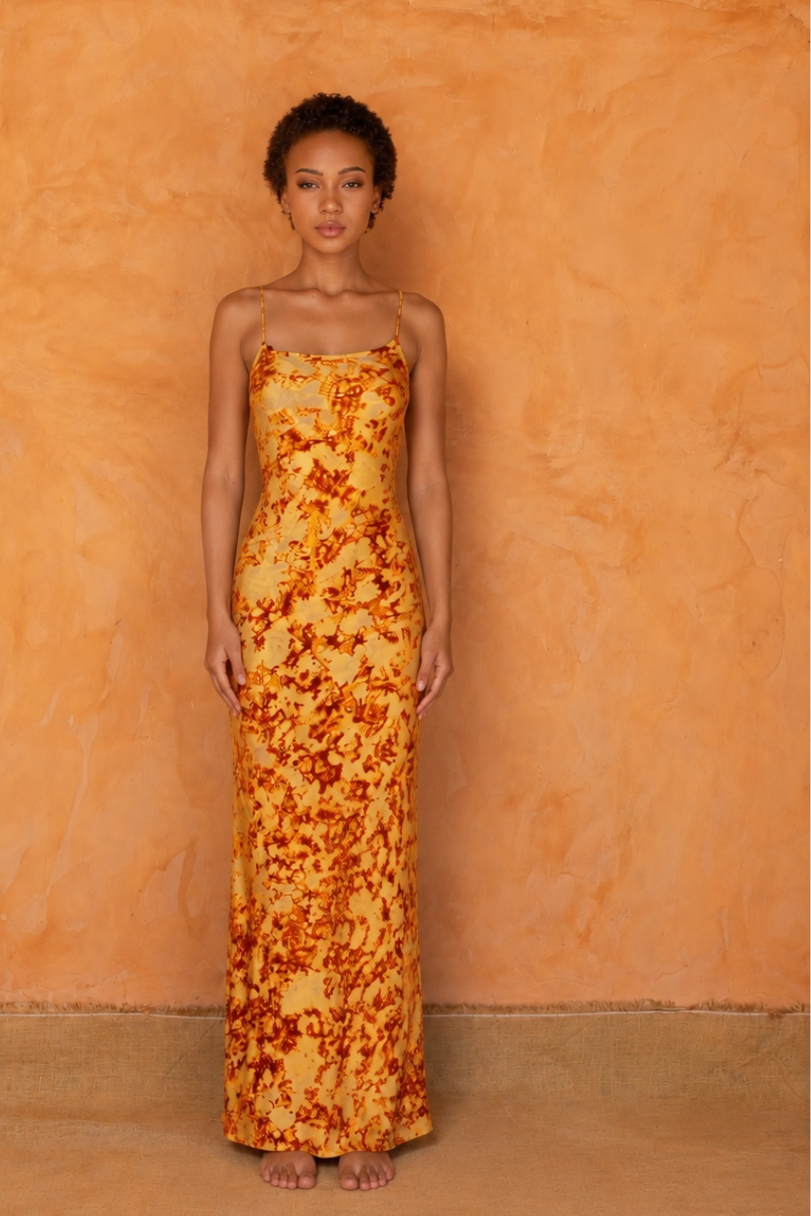 AWA ROBE SOLO ORANGE | Robe seule