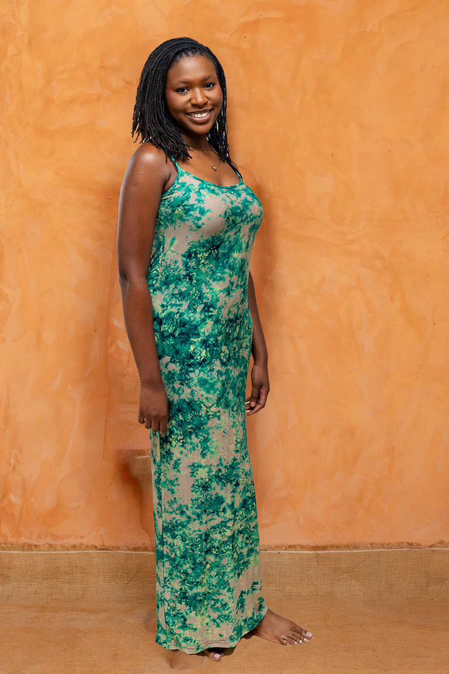 AWA ROBE SOLO VERT | Robe seule