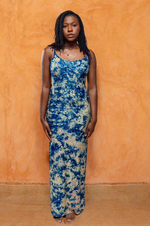 AWA SOLO DRESS BLUE | Dress Only