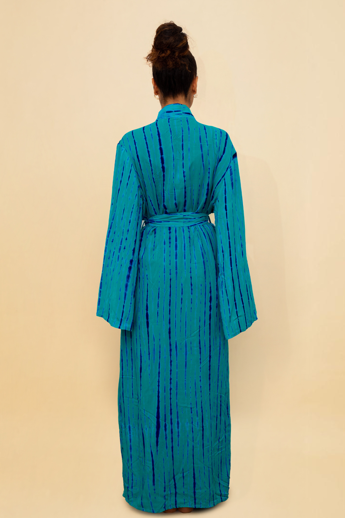 KIMONO MALAKA BLEU | Kimono long