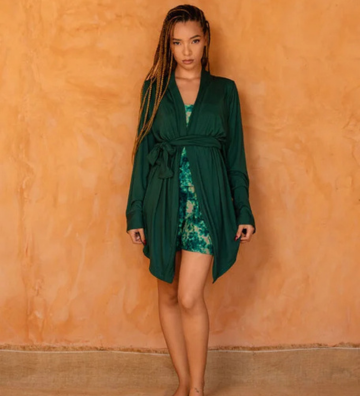 SIRA SET VERT - Ensemble 3 pièces short