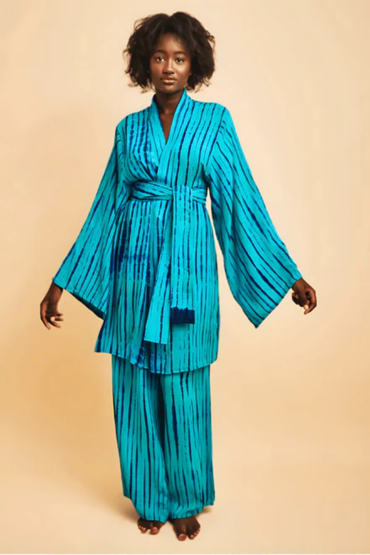 ATTA SET BLUE GREEN – Loungewear pants set