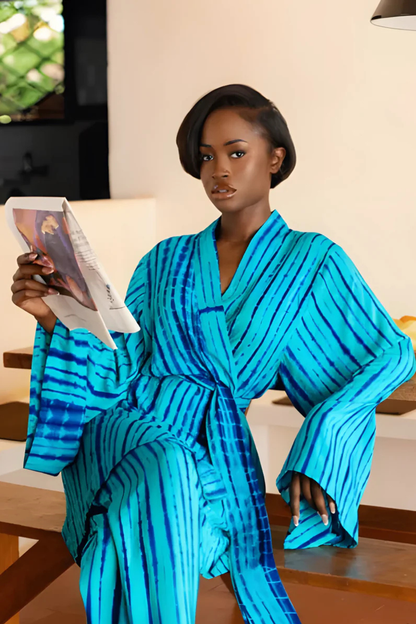 ATTA SET BLUE GREEN – Loungewear pants set