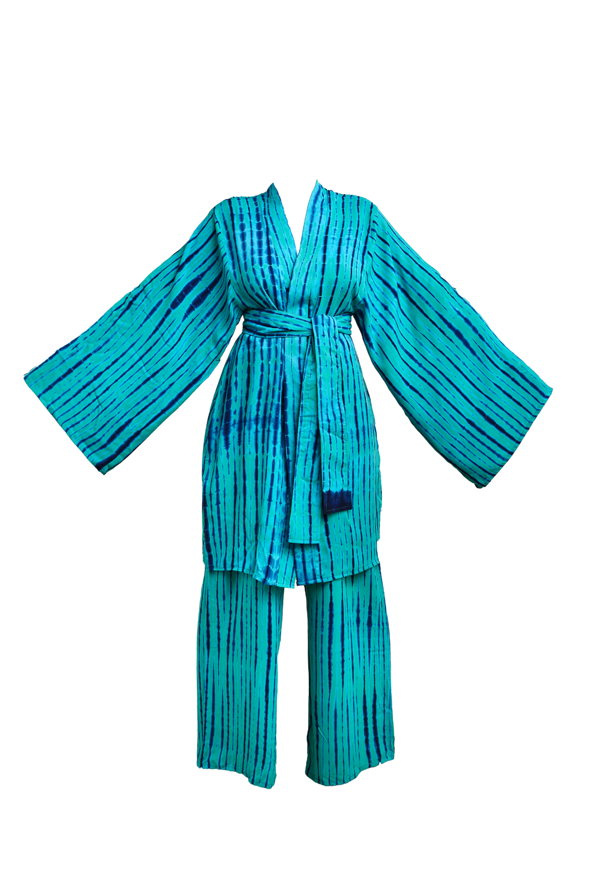 ATTA SET BLUE GREEN – Loungewear pants set