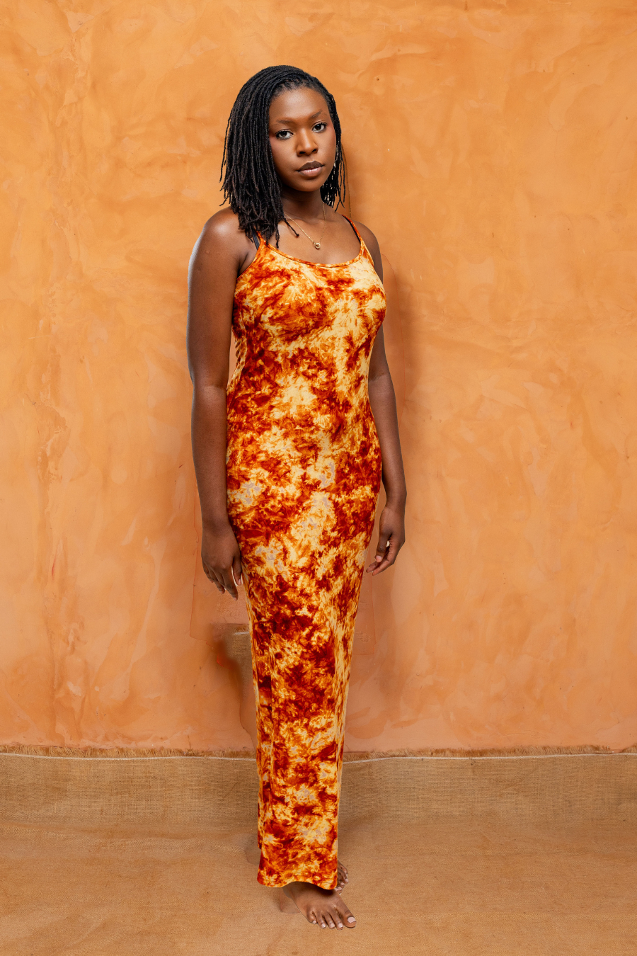 AWA ROBE SOLO ORANGE | Robe seule