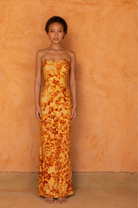 AWA SOLO DRESS ORANGE | Dress Only