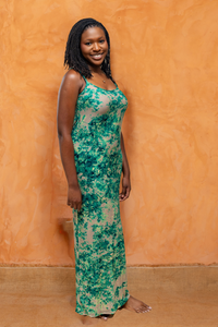AWA SOLO DRESS GREEN | Dress Only