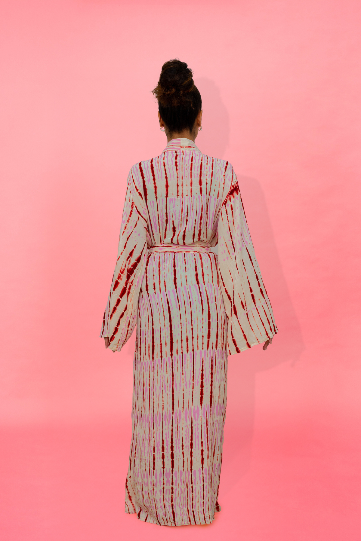 KIMONO MALAKA ROSE | Kimono long