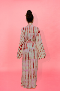 MALAKA KIMONO ROSE | Kimono long