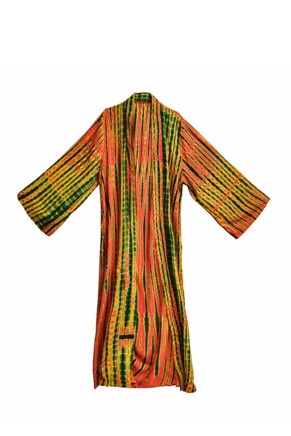 MALAKA SET ORANGE | Ensemble 3 pièces short