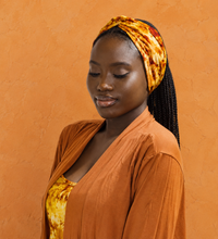 BANDEAU ORANGE motif